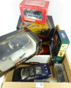 Burago, Corgi and other model cars in one box Condition Report <a href='//www.