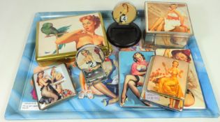 Collection of cigarette boxes,