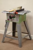SIP 10'' table saw on metal stand (This item is PAT tested - 5 day warranty from date of sale)