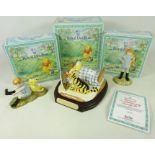 Three Royal Doulton Winnie-the-Pooh Collection figures; 'Somebody Like Me',
