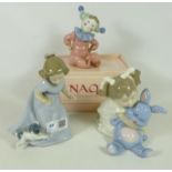 Three Nao figurines, one boxed (3) Condition Report <a href='//www.