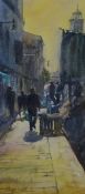 'Evening Light Venice', watercolour signed by Robert Brindly (British 1945-),