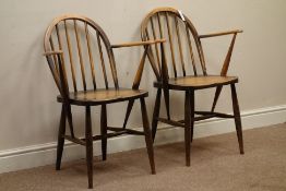 Pair ercol 'Windsor' kitchen chairs Condition Report <a href='//www.