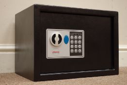 Phoenix compact home office safe with electric lock,
