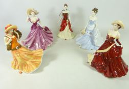 Two Royal Doulton figurines;
