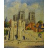 'Bootham Bar and Minster York',