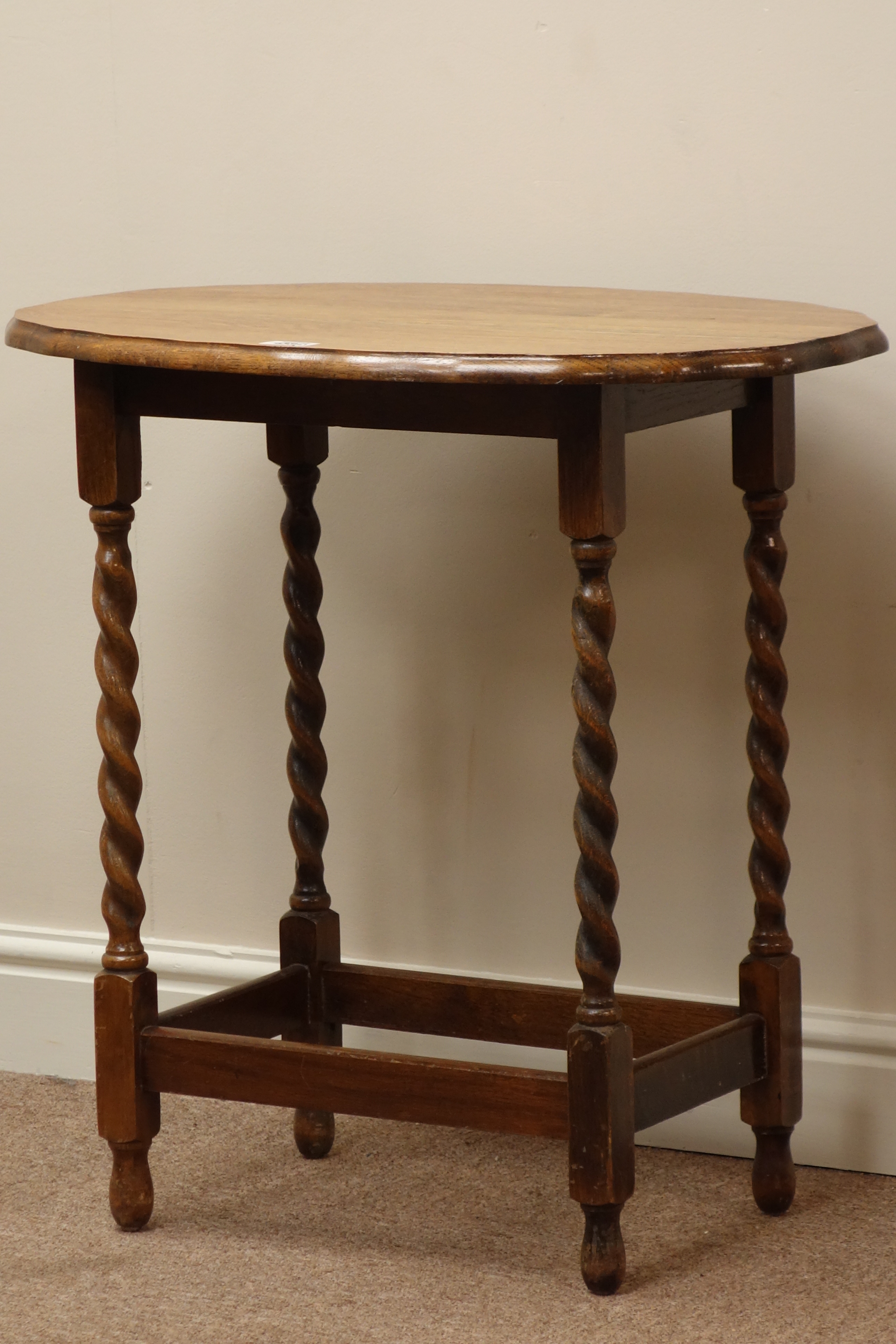 Medium oak coffee table, - Bild 3 aus 5