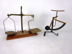 Set of GPO balance scales by De Grave Short & Co,