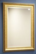 Rectangular gilt framed mirror, 66cm x 91cm Condition Report <a href='//www.