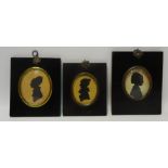 Silhouette Portraits of Ladies,