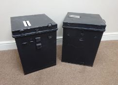 Two metal Ballot boxes 46cm x 34cm Condition Report <a href='//www.