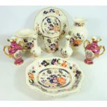 Collection of Masons 'Mandarin' pattern ceramics & a pair of Limoges vases Condition