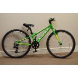 Carrera Abyss seven speed child's bicycle - lime green Condition Report <a