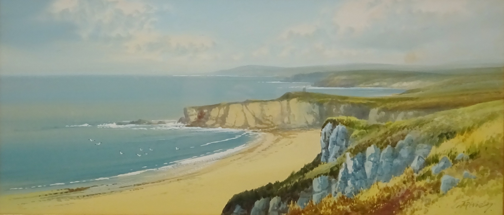 Coastal View at Bude - Cornwall,