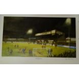 'The McCain Stadium Scarborough V Chelsea 4th October 1989', limited edition colour print no.