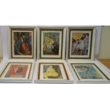 Collection of 20th century colour prints after Picasso,