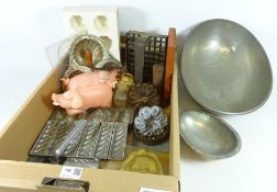Collection of chocolate moulds,