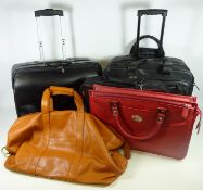 John Lewis leather extendable travel case, Tripp travel case,