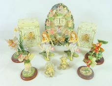 Collection of Border Fine Arts & other 'Flower Fairies' models,