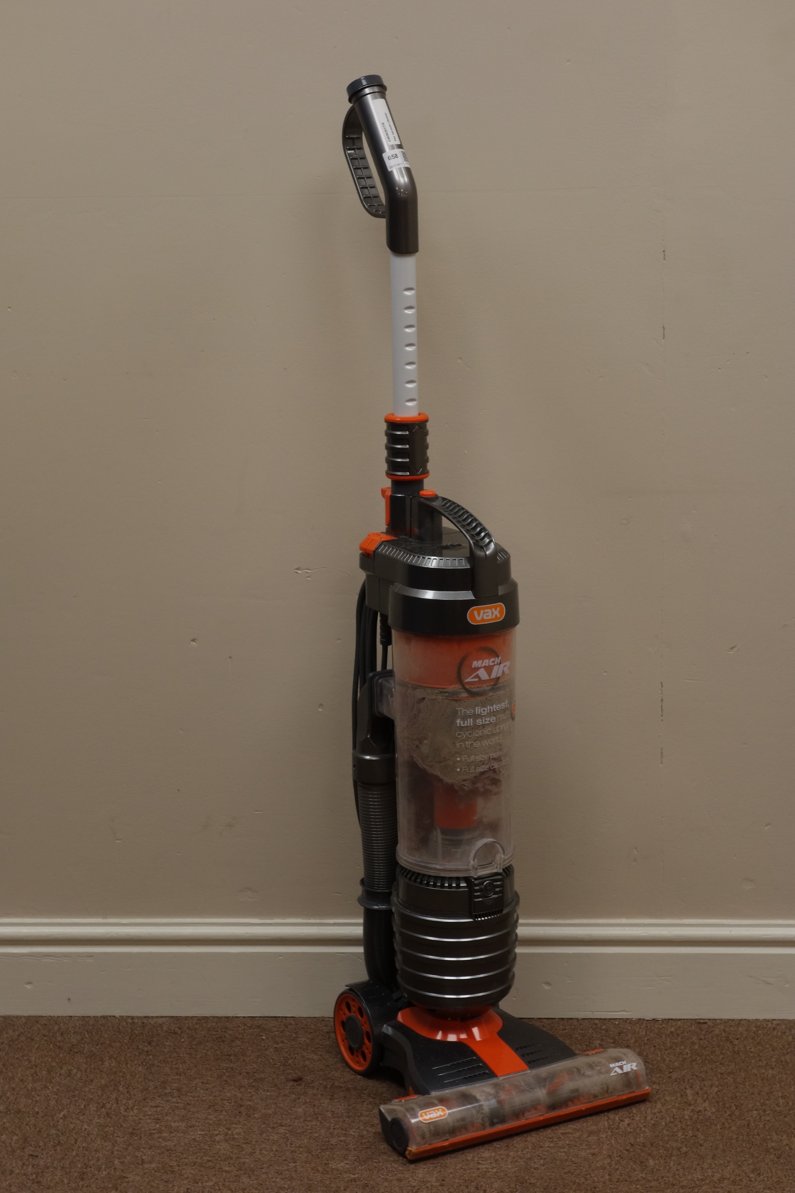 Vax Mach Air vacuum cleaner (This item is PAT tested - 5 day warranty from date of sale)