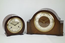Two early 20th century mantel clocks Condition Report <a href='//www.