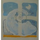 'Blue Mollusc', 20th century limited edition colour lithograph no.