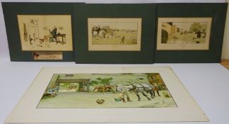 Collection of unframed early 20th century prints after Cecil Aldin (British 1870-1935) including