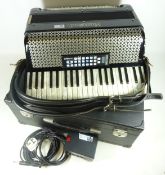 Musictech Music Maker 50 digital piano accordion in hard case (This item is PAT tested - 5 day