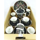 Portmeirion 'Magic City' tea service for six in one box Condition Report <a