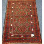 Tribal Gazak rug, 111cm x 142cm Condition Report <a href='//www.davidduggleby.