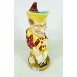 Sarreguemines 'Mr Punch' Toby jug H33cm Condition Report <a href='//www.