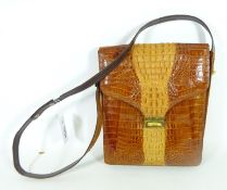 Crocodile skin handbag Condition Report <a href='//www.davidduggleby.