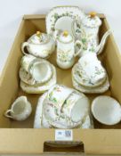 Tuscan China 'Plant' pattern tea and coffeeware retailed by Neaversons in one box