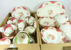 Quantity of Paragon 'Rockingham' dinner, tea and coffeeware,