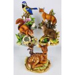 5 Kowa ceramic animal sculptures Condition Report <a href='//www.davidduggleby.