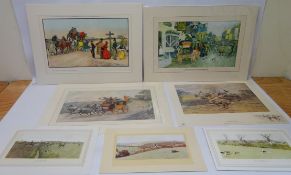 Collection of early 20th century prints after Albert Ludovici Jnr (British 1852-1932) and Cecil