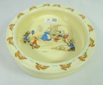 1940's Royal Doulton Bunnykins Christmas bowl Condition Report <a href='//www.
