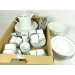 Next dinner tea and coffee ware including eight dinner plates,