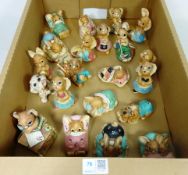 Collection of Pendelfin figures in one box Condition Report <a href='//www.