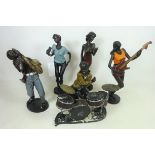 Resin model of a Jazz band Condition Report <a href='//www.davidduggleby.