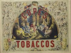 'Cope's Tobaccos', 19th century advertising print after George Pipeshank dated 1874, 40.