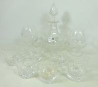 Stuart crystal decanter,