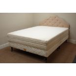 Beevers Beds 4' 6" box bed base with memory foam mattress Condition Report <a