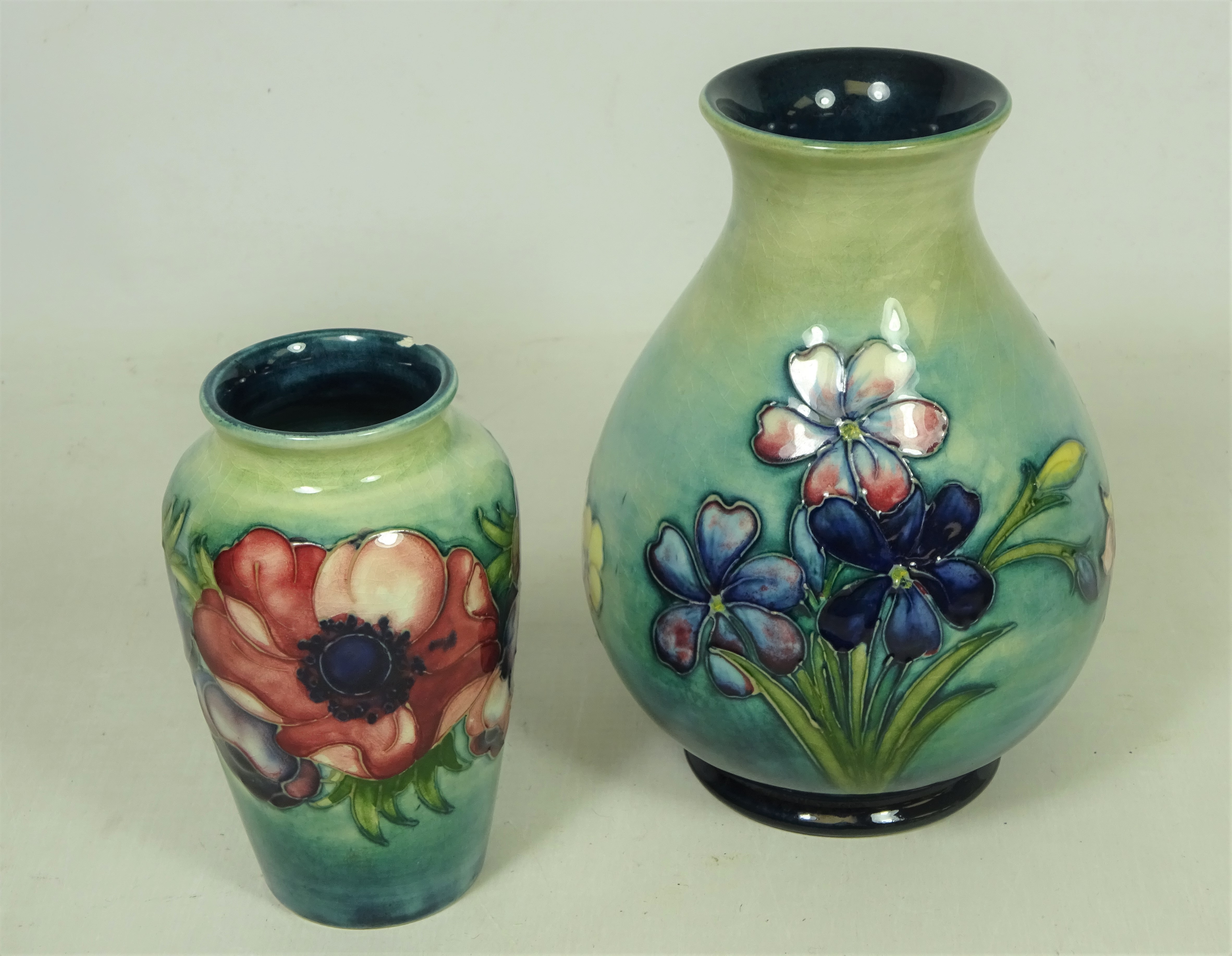 Moorcroft 'Spring Flower' design vase, H15.