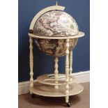 Revolving drinks globe, H91cm Condition Report <a href='//www.davidduggleby.