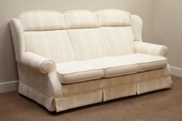 Parker Knoll 'Henley' three piece lounge suite - thee seat sofa (W193cm),