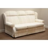 Parker Knoll 'Henley' three piece lounge suite - thee seat sofa (W193cm),