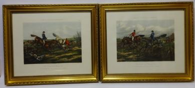 Fores's Hunting Sketches - 'The Right and Wrong Sort' plates 5 and 6,