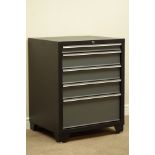 Newage steel five drawer tool chest, W71cm, H91cm,