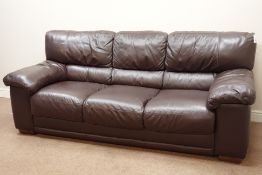 Three seat sofa (W210cm), and matching two seater (W157cm),